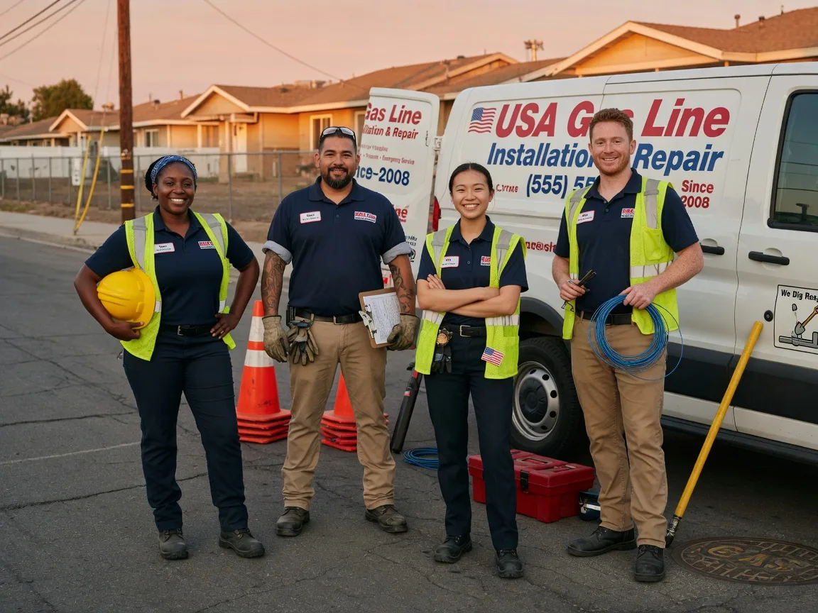 Gas Line Installation company in Lyburn, WV